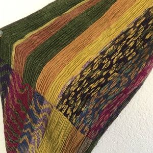 Colorful Tolani scarf